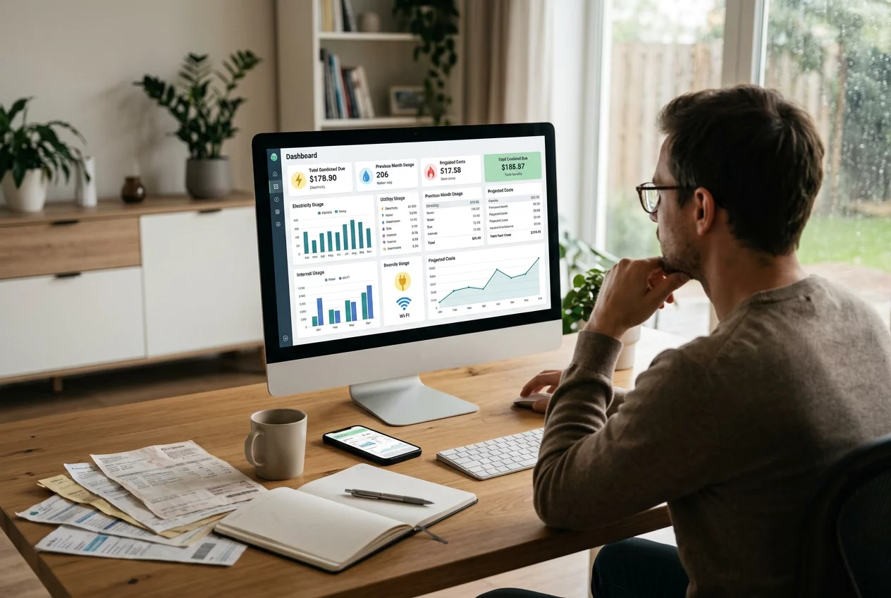 Consolidating Multiple Utility Invoices into One Digital Dashboard