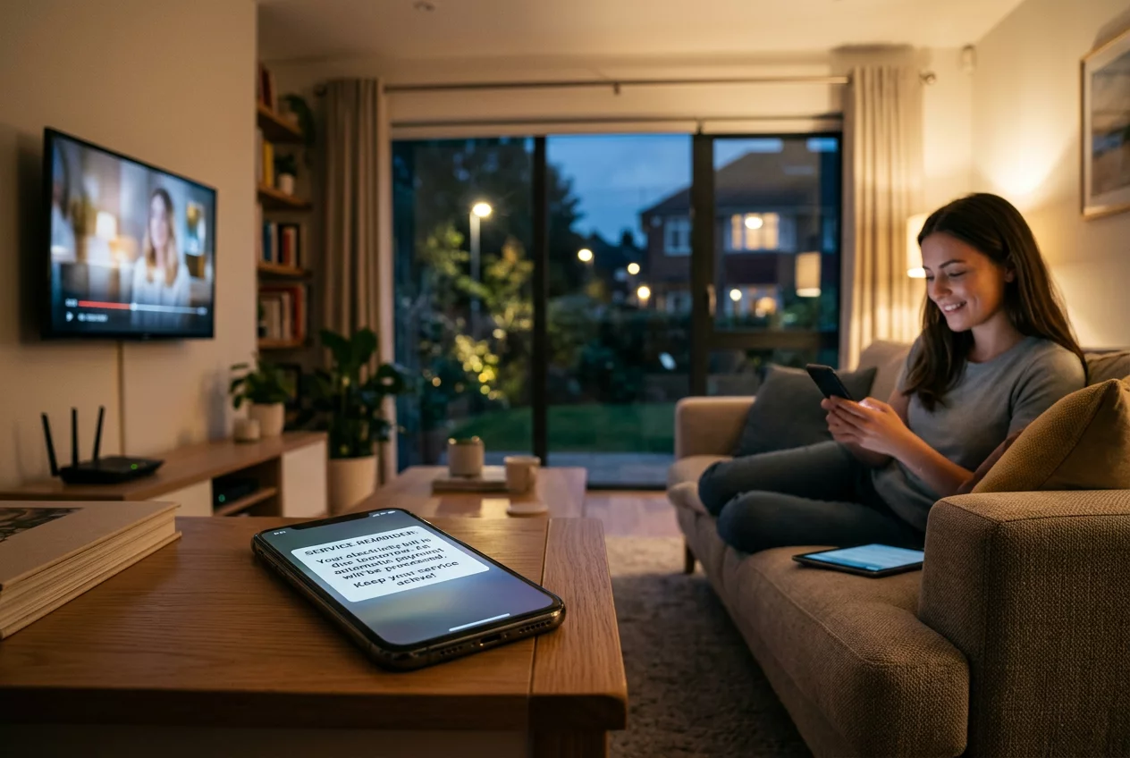 Preventing Service Interruptions Through Automated Payment Reminders